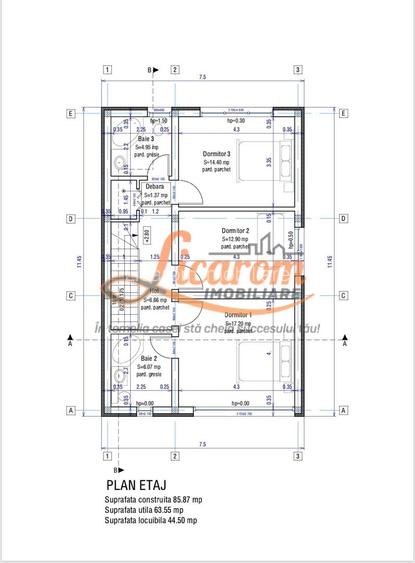 Vila LUX Parter+Etaj(stil mediteranean) in Stupini zona Plugarilor - 5