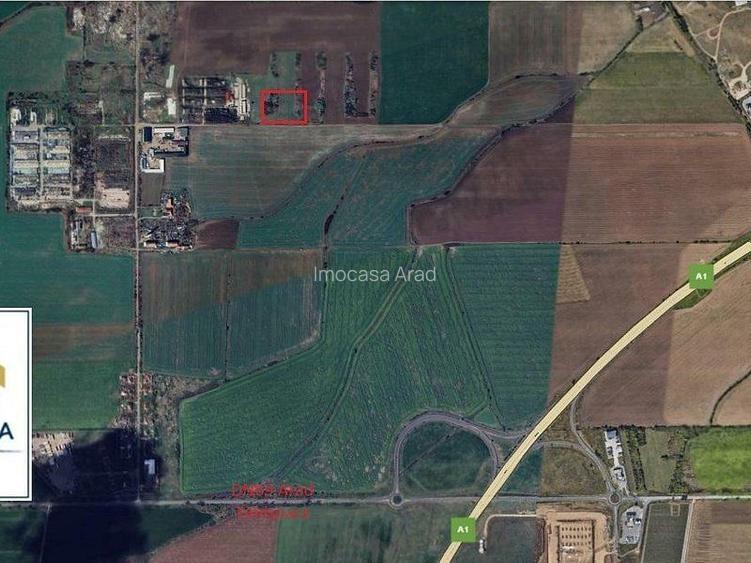 Teren 1.85ha Extravilan Arabil, utilitatiile in zona, Aradul nou Arad - 3