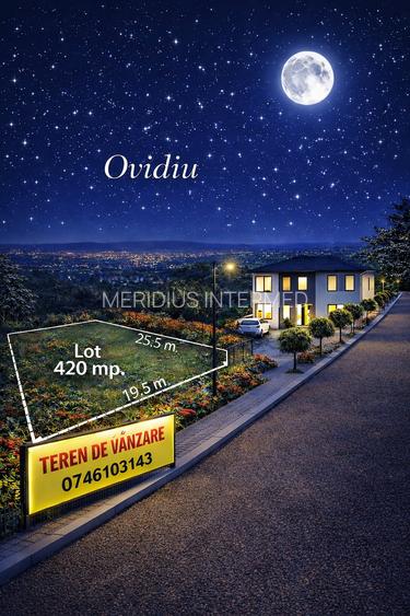 Vânzare Teren 420 mp. Ovidiu cartier nou - 10