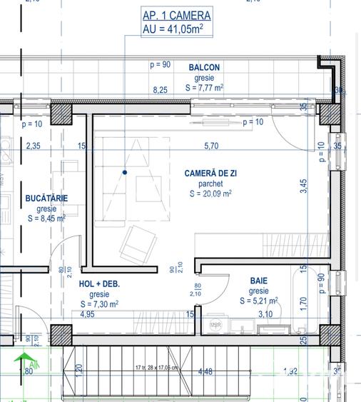 INVESTIȚIE IDEALĂ lângă PALAS! Ap. 1 cameră | Bloc nou  | Încălzire în pardoseal - 8