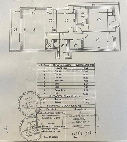 BANEASA  STEJARII THE IVY APARTAMENT 4 CAMERE MOBILAT LUX PARCARE - 25