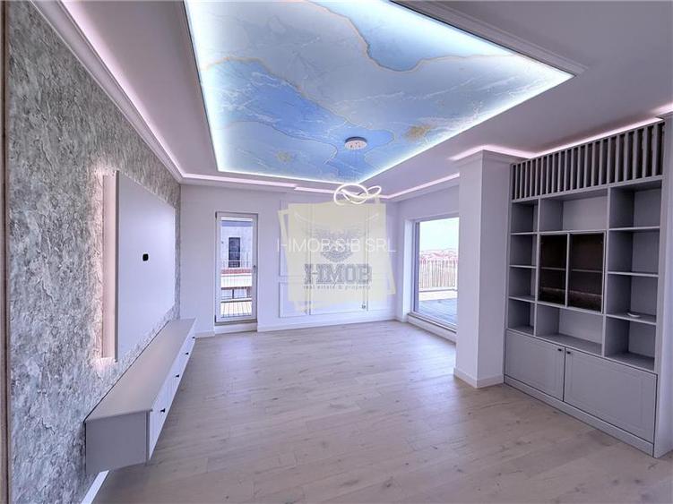 Pethouse lux 4 camere 2 bai teras 144 garaj Parcul Sub Arini - 11