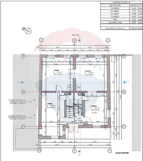 Clădire pt clinică stomatologică 10 camere, S + P + E, teren 282 mp - 13