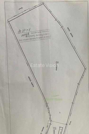 Teren de vanzare centru Bucsani, acces imediat din DN1 - 7