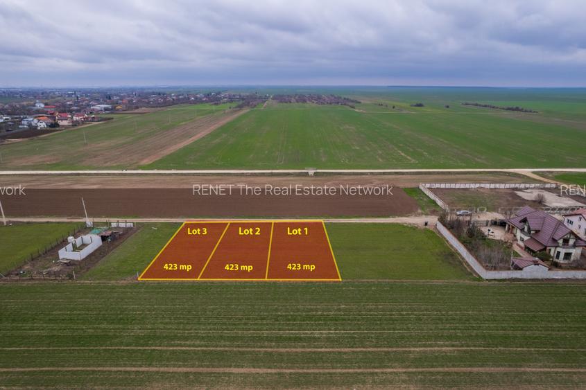 FRUMUSANI - VIOLETELOR, TEREN 423 MP, FRONT 14 M! - 6