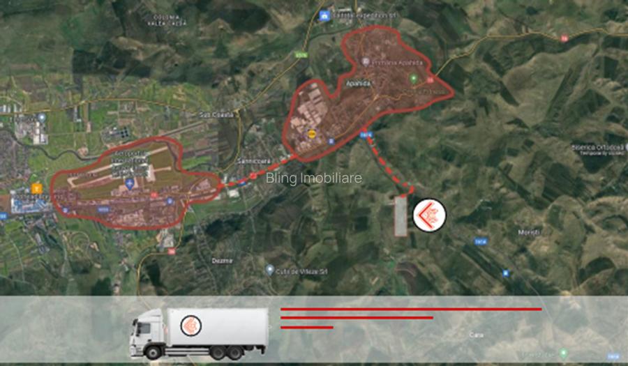 Oportunitate! Teren intravilan 48.929 mp industrial - Apahida! - 3