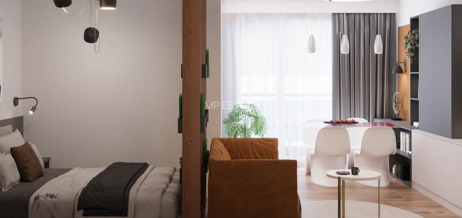 Garsoniera Spatioasa + balcon/ Hils Titanium Faza 2 / 5 min Metrou /Comision 0% - 2