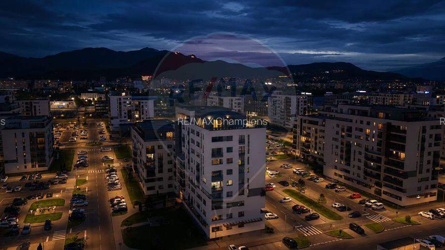 Penthouse Coresi | Vedere Tâmpa | 101mp utili+168mp terasă | 2 parcări - 2