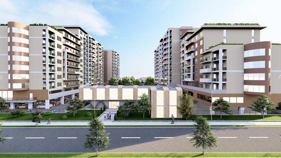 Garsonieră Decomandata de 45,80 mp utili- langa Mall Coresi - ARMONIA RESIDENCE - 13