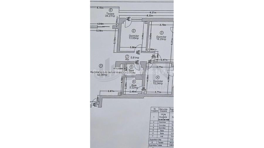 REA1029613 Apartament 4 camere I 148 mp I Mobilat si utilat