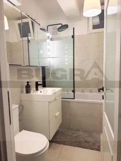 Apartament cu 3 camere la cheie, 56 mp, etaj intermediar, in Centru