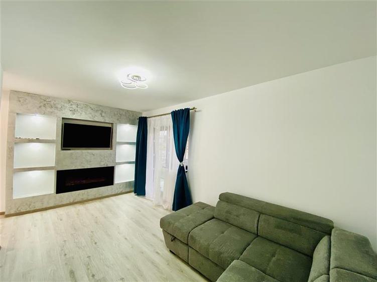 Ap. 2 camere si gradina, mobilat si utilat modern, zona D. Stanca