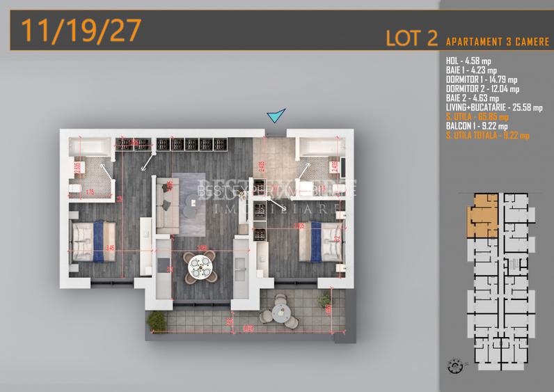 3 Camere Ideal Familie Comision 0% - 2