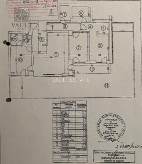 3 CAMERE - 2 LOCURI DE PARCARE + BOXA - NATURA RESIDENCE  - 13