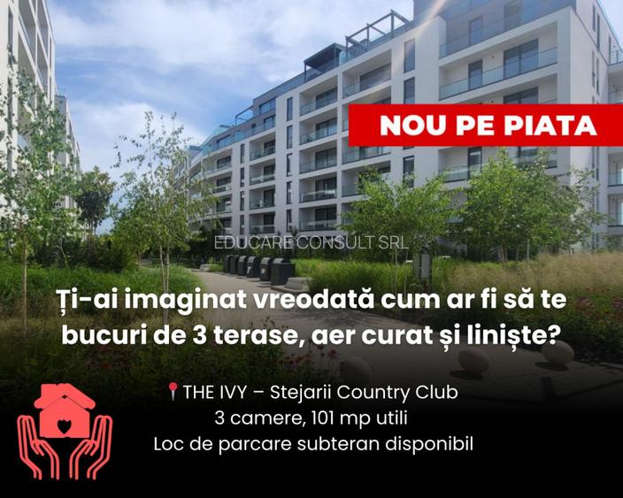 Baneasa Shopping City(THE IVY)-3 camere, 104 mp, mobilier ROVERE, terase, garaj! - 3