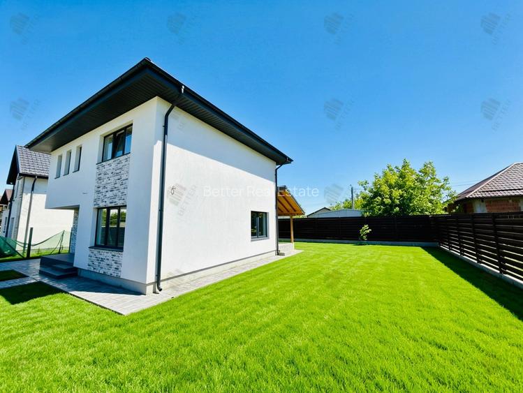 Casă de vânzare individuală nouă | Berceni, Ilfov – 4 camere | teren 400 mp - 6