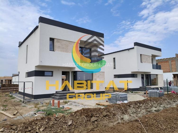Casă nouă P+1 de v&acirc;nzare &acirc; 4 camere, teren 321 mp, construcție 2025 - 2