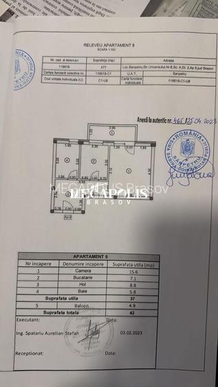 Garsoniera Sanpetru/ Intabulat - 4