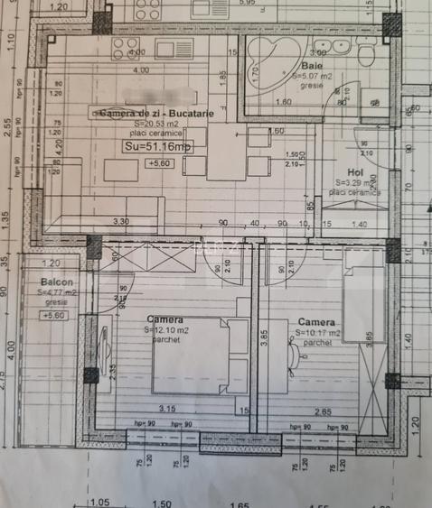 Apartament mobilat si utilat, parcare cu CF inclusa in pret, zona Stejarului - 16