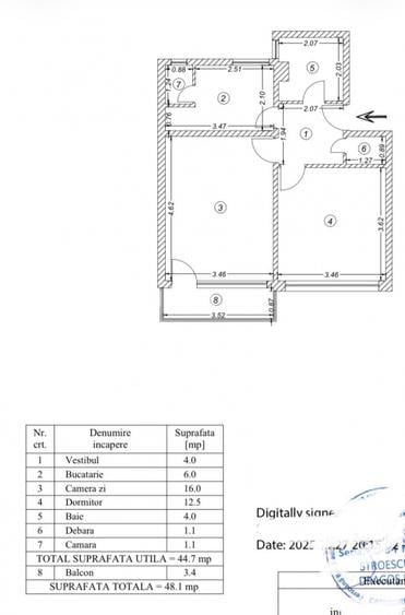 Probabil cel mai ieftin apartament de 2 camere de la Eroii Revolutiei - 3