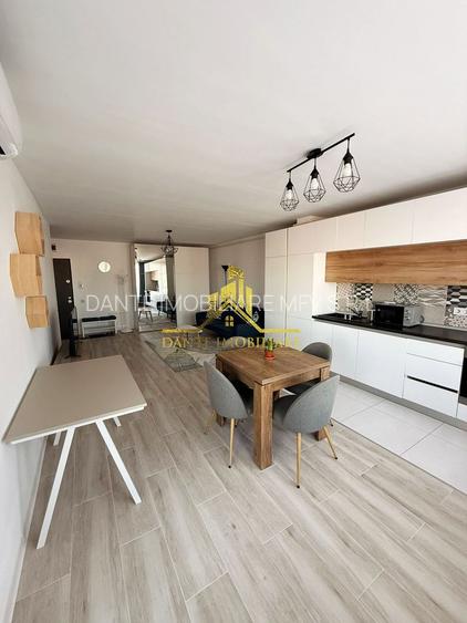 2 camere, mobilat modern, bloc nou, spatios, balcon, Pta 1 Mai - 10