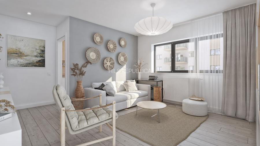 Studio Dublu cu gradina | Tip 2A | HILS Republica - 6