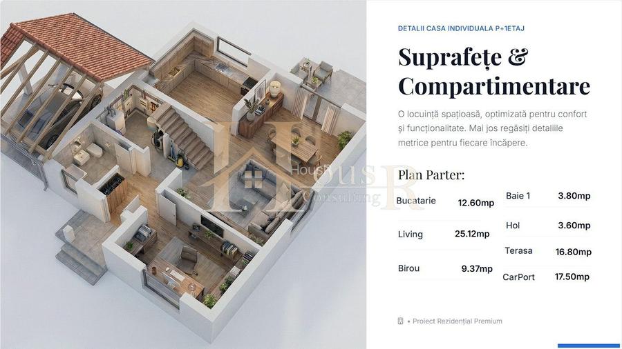 Casa Individuala.CarPort.5 camere.Bucatarie inchisa - 8