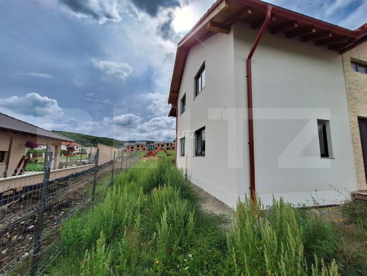 Duplex semifinisat, 120 mp utili, teren 550 mp, Chinteni - 2