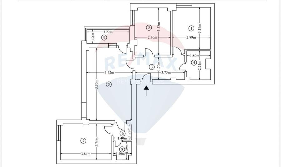 Apartament 3 camere ULTRACENTRAL etaj 2– Gura Humorului - 22