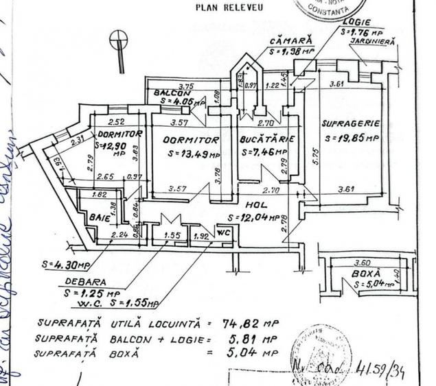 Apartament 3 camere | Proiect unic | Bd. Ferdinand - 3