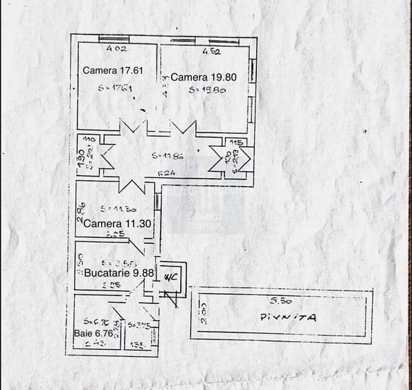 Apartament 3 camere de vanzare in vila interbelica *Piata Regina Maria* - 20