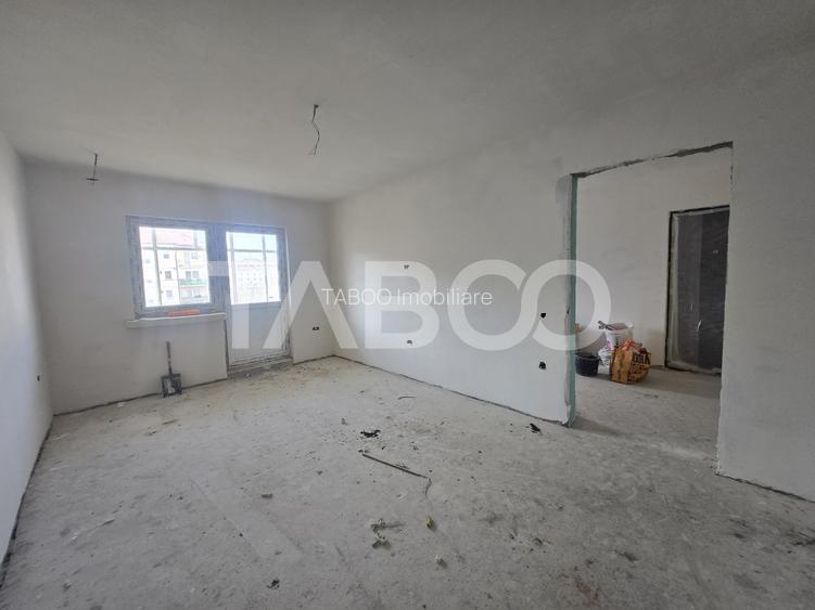 Apartament 3 camere 56mp de vanzare decomandat zona Valea Aurie Sibiu - 5