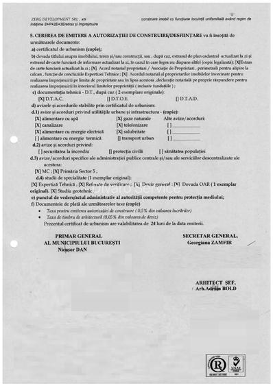 Vanzare teren 304mp ideal constructie rezidentiala S+P+2+3 retras Cotroceni - 10