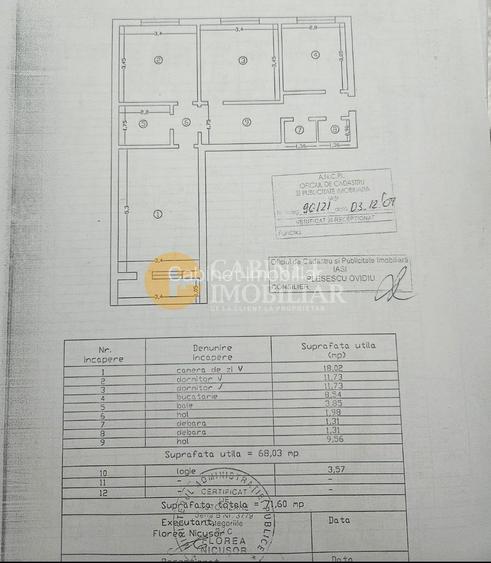 3 camere, et.2, renovat total, Tatarasi - Dispecer! - 8