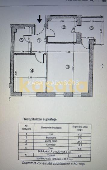 DE INCHIRIAT | APARTAMENT 2 CAMERE | H PIPERA LAKE | PARCARE - 1