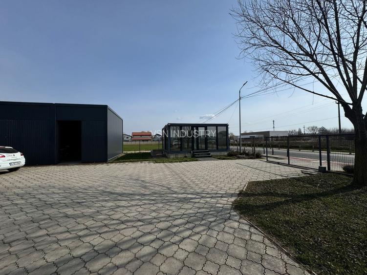 Teren ve vanzare cu 3 hale Domnești Șoseaua Curtea Domnească - 2