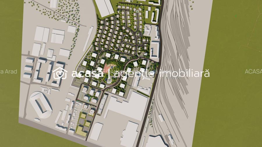 Teren construcții casă în cartierul EXCLUSIVIST ARED IMAR RED9 - 2