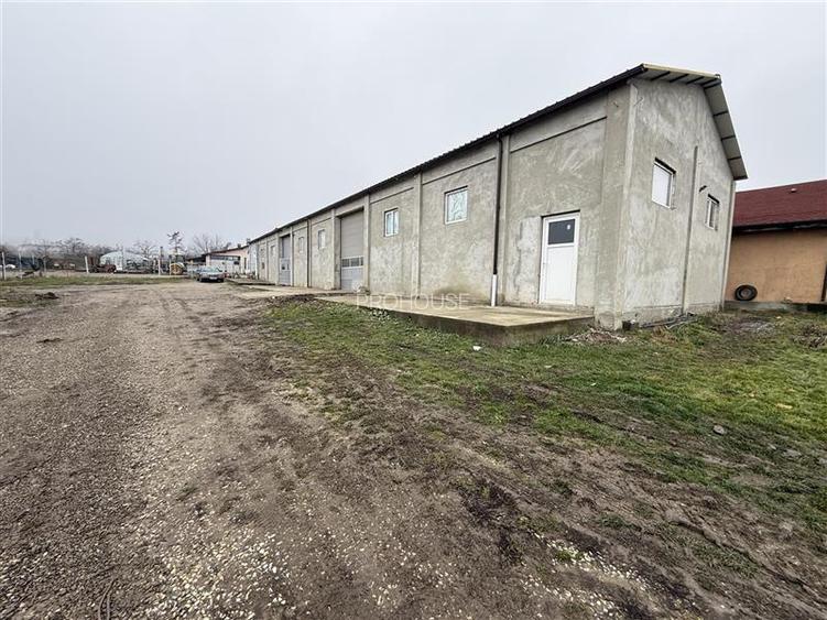 Hală de închiriat în Luizi Calugara - 370 mp construiti - 1.500 mp teren - 2