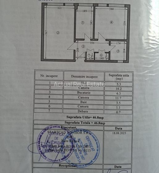 APARTAMENT 2 CAMERE | DECOMANDAT | ZONA GARA | VEDERE CATRE MARE - 7