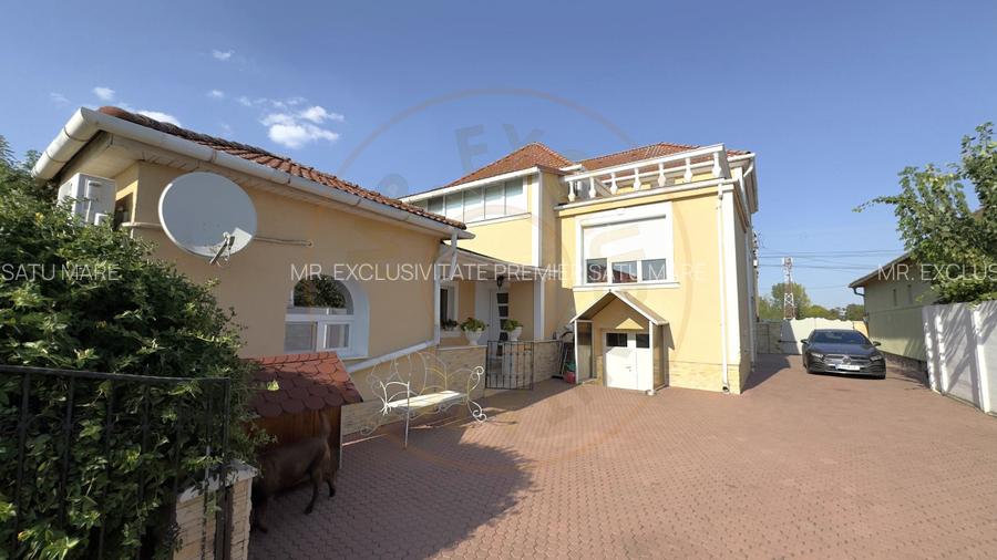 Casă 5 camere P+1 Teren 1010 mp Str. Agoșton - Carei - Comision 0% - 2