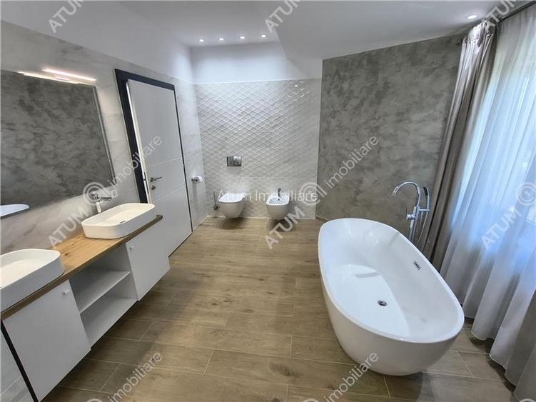 De inchiriat casa ultramoderna cu 4 camere 3 bai si dressing in Sibiu - 25