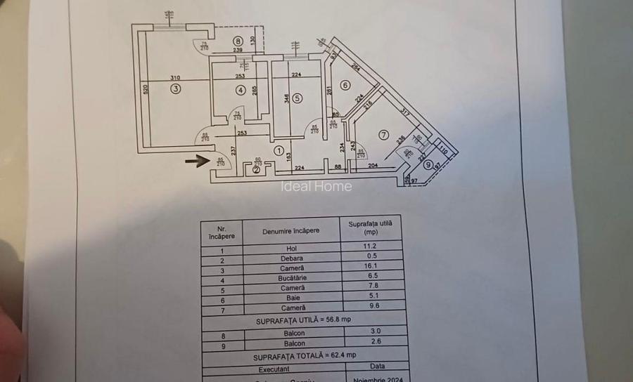 Nicolina - 3 Camere Decomandat - Etaj 2 - Renovat Complet - Finisaje Moderne - 2