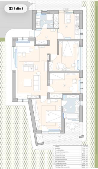 MOCIRA casa pe 1 nivel semifinisata 130mp utili cu teren 5.5ari! - 20