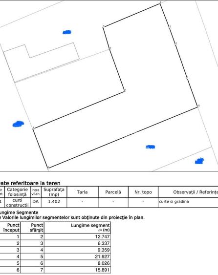 Teren Intravilan Dudestii Noi,Zona Semicentrala,1402 mp,Fs. 15m - 5