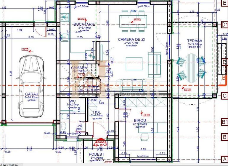 Casa despartita prin Garaj.Langa Padure.Liniste.Intimitate - 17