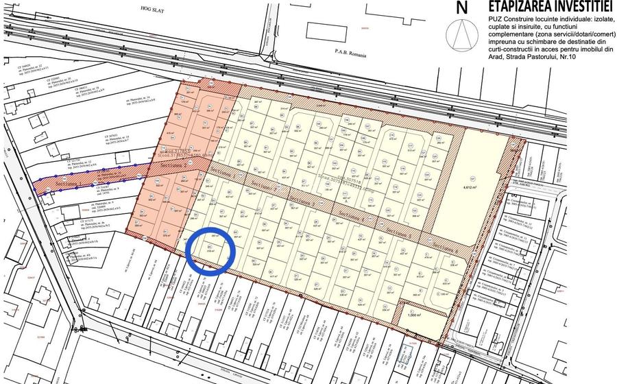 Pe colt cu 2 fronturi Super teren intravilan in Micalaca Parcela 49 - 2