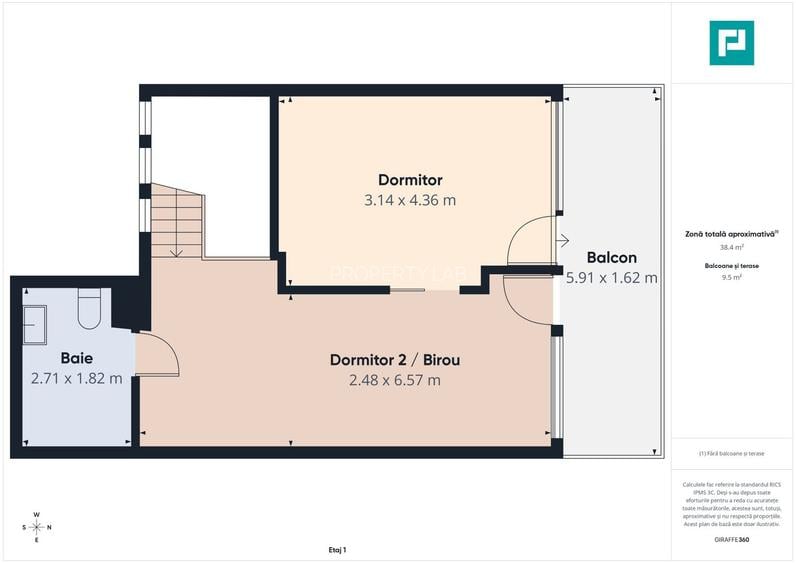 Penthouse 3 camere cu scară interioară ARED UTA - 31