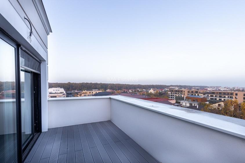 Penthouse Trastevere, complex cu piscina si gym - 9