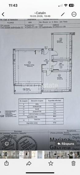 SPATIOS, COMPLET MOBILAT SI UTILAT, 2 PARCARI - 13