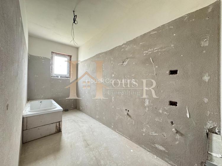 Apartament de 3 camere cu 2 bai si cu bucatarie INCHISA + 70 gradina proprie ! - 9